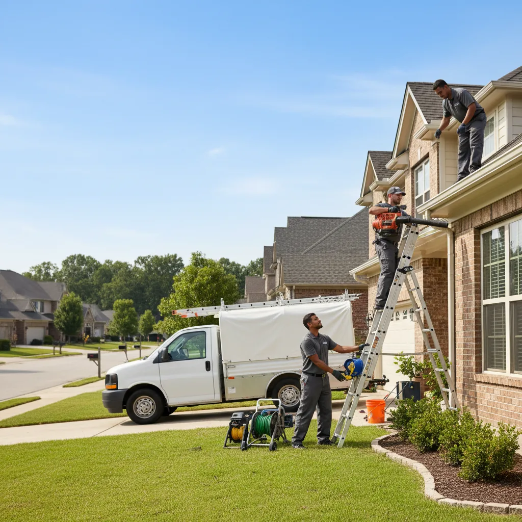 Home Gutter Service in Teague, TX near me